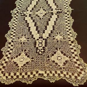 Vintage table topper.